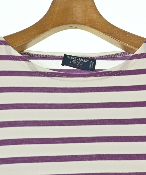 SAINT JAMES（セントジェームス）Tシャツ・カットソー 白 サイズ:M メンズ/2200715861301