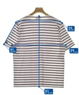 SAINT JAMES（セントジェームス）Tシャツ・カットソー 白 サイズ:M メンズ/2200715861301