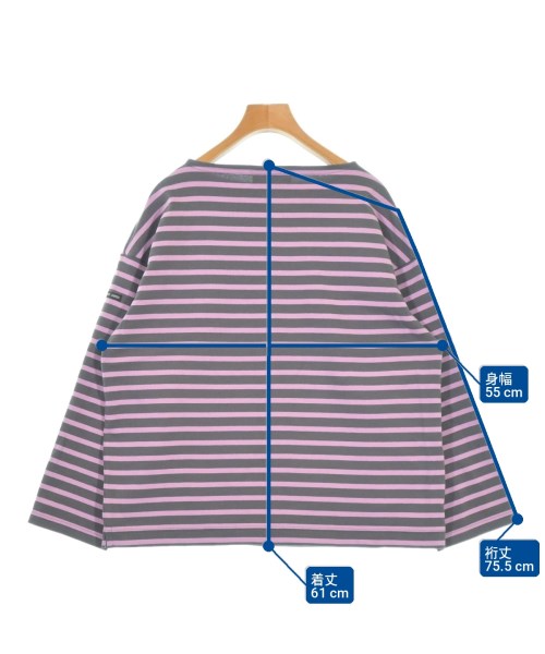 SAINT JAMES（セントジェームス）Tシャツ・カットソー グレー サイズ:3(SM位) レディース/2200713512885