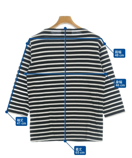 SAINT JAMES（セントジェームス）Tシャツ・カットソー 黒 サイズ:4PON(M位) メンズ/2200717063086