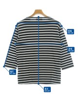 SAINT JAMES（セントジェームス）Tシャツ・カットソー 黒 サイズ:4PON(M位) メンズ/2200717063086