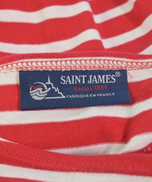 SAINT JAMES（セントジェームス）Tシャツ・カットソー 赤 サイズ:3 1/2(SM位) レディース/2200717318094