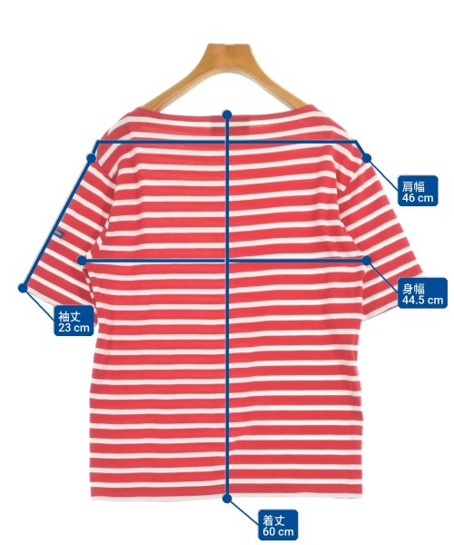 SAINT JAMES（セントジェームス）Tシャツ・カットソー 赤 サイズ:3 1/2(SM位) レディース/2200717318094