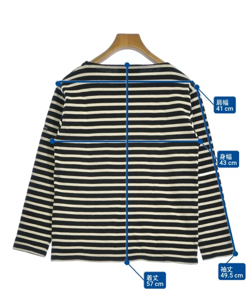 SAINT JAMES（セントジェームス）Tシャツ・カットソー 黒 サイズ:1(XS位) レディース/2200717727063