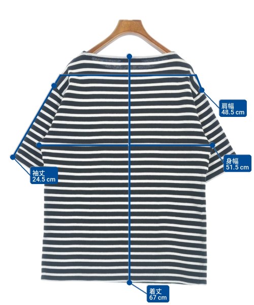 SAINT JAMES（セントジェームス）Tシャツ・カットソー 黒 サイズ:5-46(ML位) レディース/2200713793116
