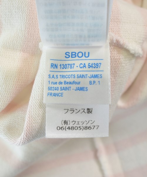SAINT JAMES（セントジェームス）Tシャツ・カットソー 白 サイズ:1(XS位) レディース/2200717197071