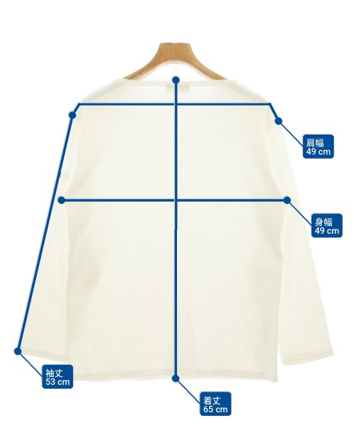 SAINT JAMES（セントジェームス）Tシャツ・カットソー 白 サイズ:4(M位) メンズ/2200713415148