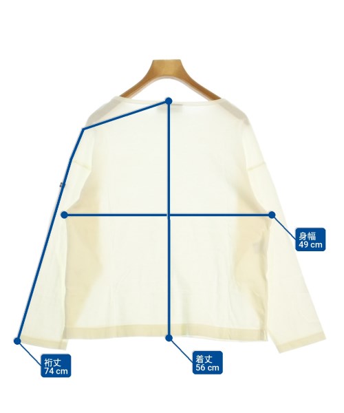 SAINT JAMES（セントジェームス）Tシャツ・カットソー 白 サイズ:1(XS位) レディース/2200714970073