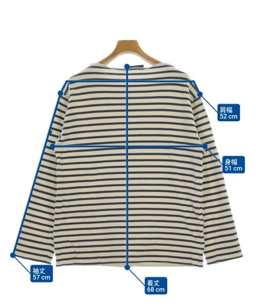 SAINT JAMES（セントジェームス）Tシャツ・カットソー 白 サイズ:L メンズ/2200645304046