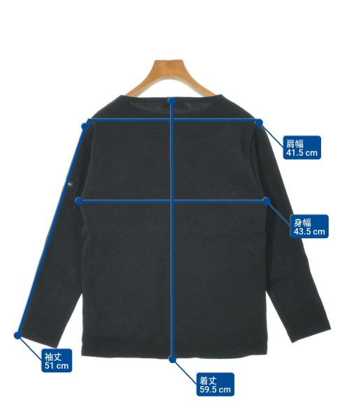 SAINT JAMES（セントジェームス）Tシャツ・カットソー 黒 サイズ:2-34(SM位) レディース/2200634616075