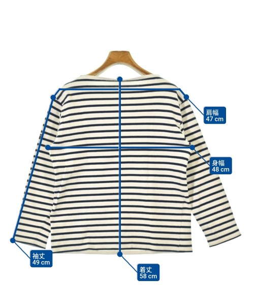 SAINT JAMES（セントジェームス）Tシャツ・カットソー 白 サイズ:SM レディース/2200636533059