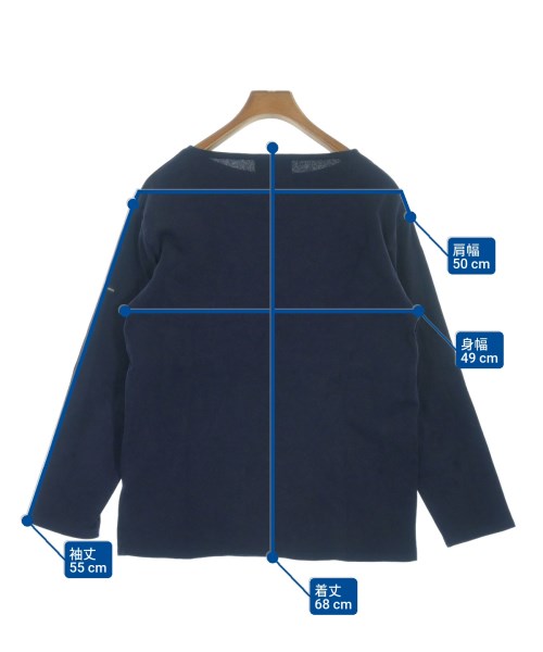 SAINT JAMES（セントジェームス）Tシャツ・カットソー 紺 サイズ:5(ML位) メンズ/2200639093116