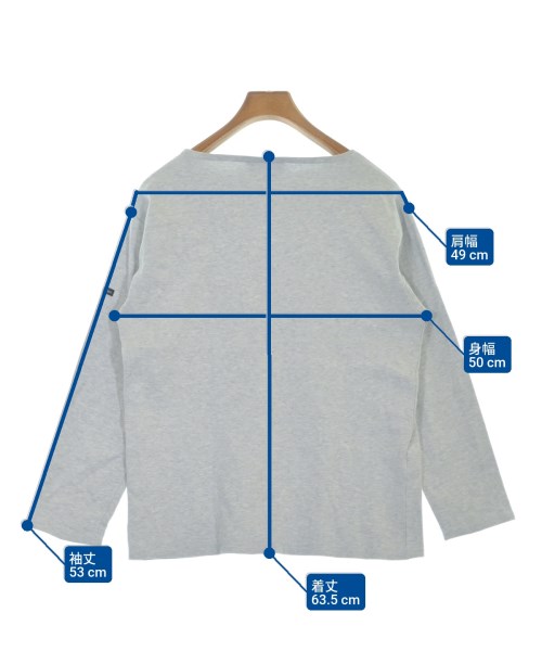 SAINT JAMES（セントジェームス）Tシャツ・カットソー グレー サイズ:5(ML位) メンズ/2200639093123