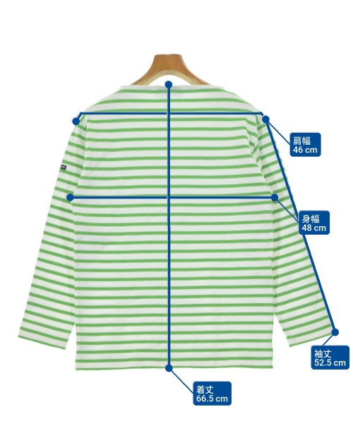 SAINT JAMES（セントジェームス）Tシャツ・カットソー 緑 サイズ:4(M位) メンズ/2200644947084