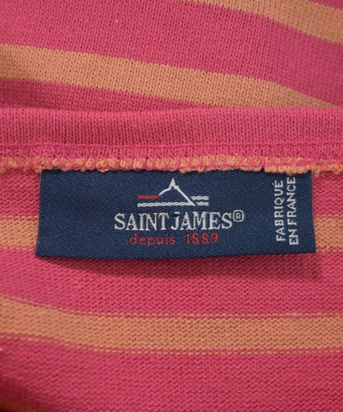 SAINT JAMES（セントジェームス）Tシャツ・カットソー ピンク サイズ:L メンズ/2200633354466