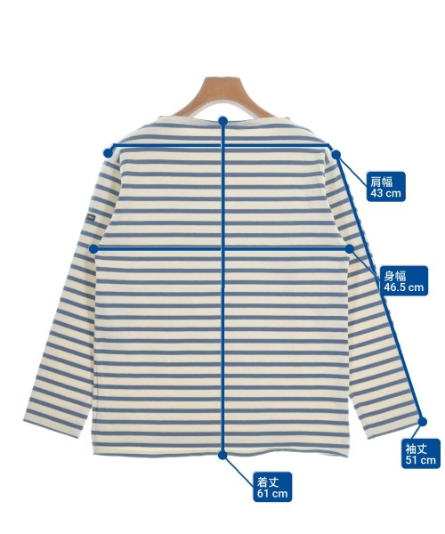 SAINT JAMES（セントジェームス）Tシャツ・カットソー 白 サイズ:3(SM位) レディース/2200640877248