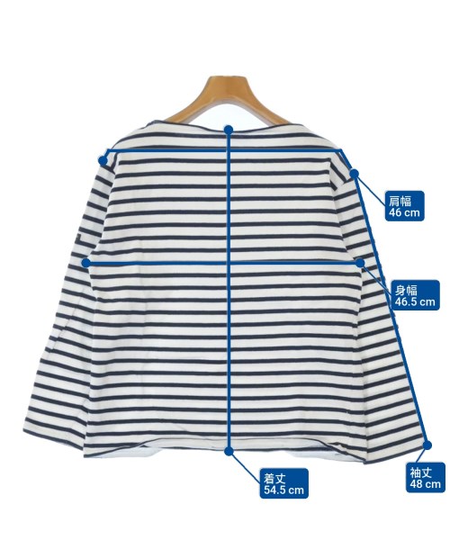 SAINT JAMES（セントジェームス）Tシャツ・カットソー 白 サイズ:3(SM位) レディース/2200642169143