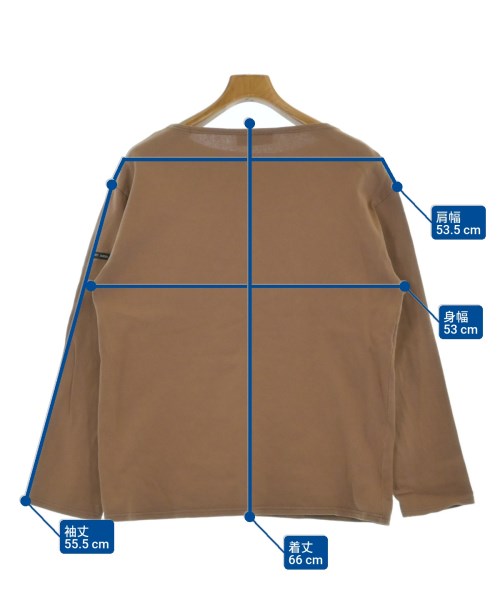 SAINT JAMES（セントジェームス）Tシャツ・カットソー 茶 サイズ:6(L位) メンズ/2200650448094