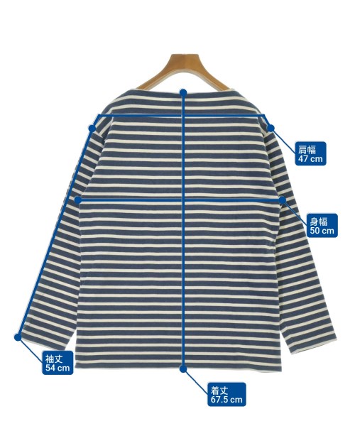 SAINT JAMES（セントジェームス）Tシャツ・カットソー 青 サイズ:5(ML位) レディース/2200640490645