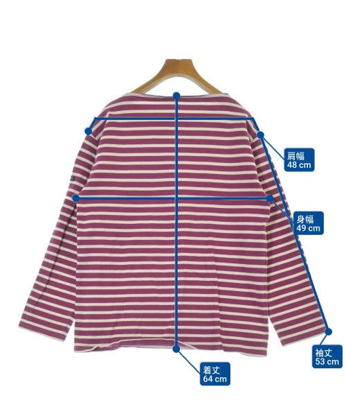 SAINT JAMES（セントジェームス）Tシャツ・カットソー 赤 サイズ:5(ML位) レディース/2200640490652