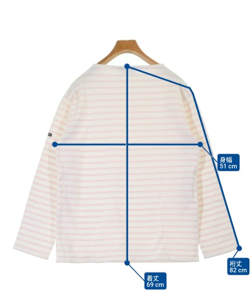 SAINT JAMES（セントジェームス）Tシャツ・カットソー 白 サイズ:6(L位) メンズ/2200643064027