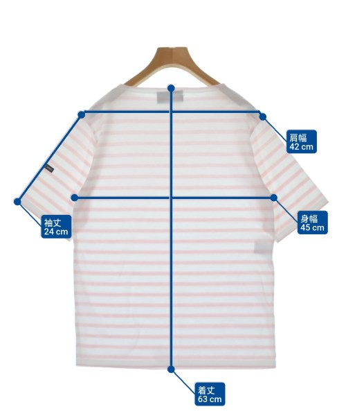 SAINT JAMES（セントジェームス）Tシャツ・カットソー 白 サイズ:3(SM位) レディース/2200650143043