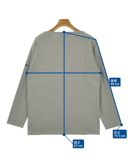 SAINT JAMES（セントジェームス）Tシャツ・カットソー グレー サイズ:M レディース/2200652908053