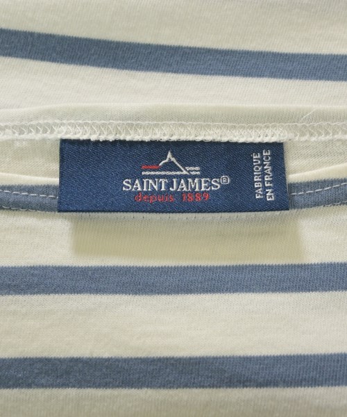 SAINT JAMES（セントジェームス）Tシャツ・カットソー 青 サイズ:3(SM位) レディース/2200642379030