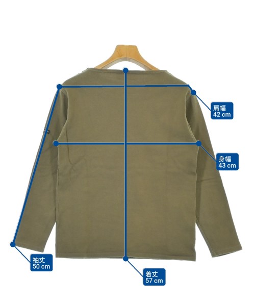 SAINT JAMES（セントジェームス）Tシャツ・カットソー カーキ サイズ:1(XS位) レディース/2200653480107