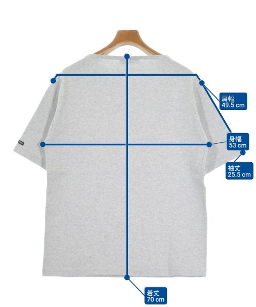 SAINT JAMES（セントジェームス）Tシャツ・カットソー グレー サイズ:-(M位) メンズ/2200652496109