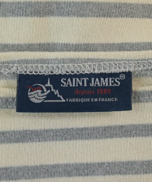 SAINT JAMES（セントジェームス）Tシャツ・カットソー 白 サイズ:3 1/2PON(SM位) メンズ/2200654465011