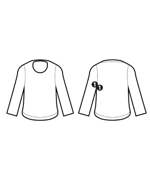 SAINT JAMES（セントジェームス）Tシャツ・カットソー 白 サイズ:3 1/2(SM位) レディース/2200699247337