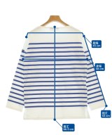 SAINT JAMES（セントジェームス）Tシャツ・カットソー 白 サイズ:3-42(SM位) レディース/2200702969027