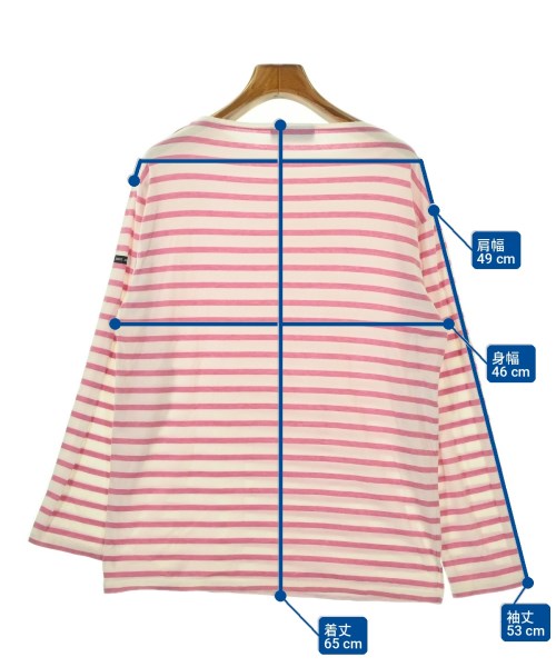 SAINT JAMES（セントジェームス）Tシャツ・カットソー 白 サイズ:M レディース/2200693561514