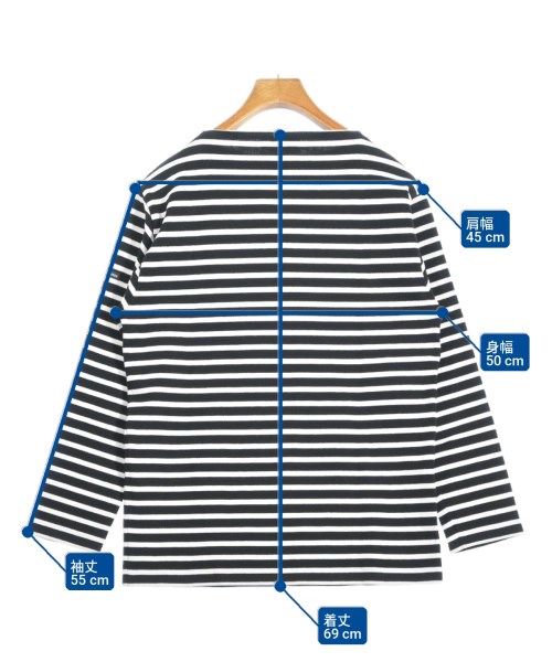SAINT JAMES（セントジェームス）Tシャツ・カットソー 黒 サイズ:4(M位) メンズ/2200701463298