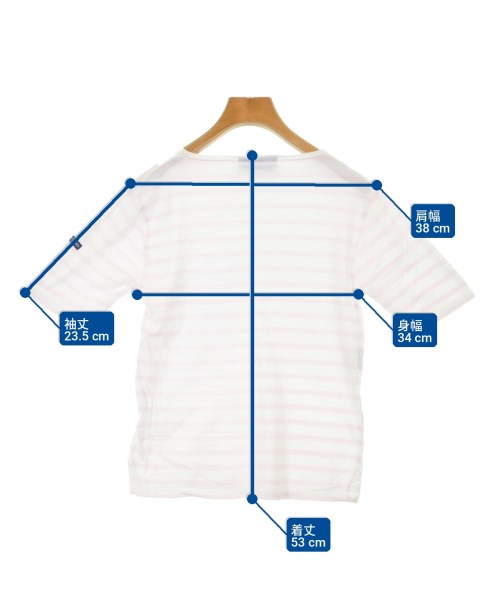 SAINT JAMES（セントジェームス）Tシャツ・カットソー 白 サイズ:1(XS位) レディース/2200702182143