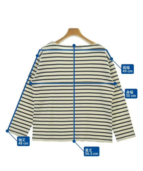 SAINT JAMES（セントジェームス）Tシャツ・カットソー 白 サイズ:M レディース/2200704558137