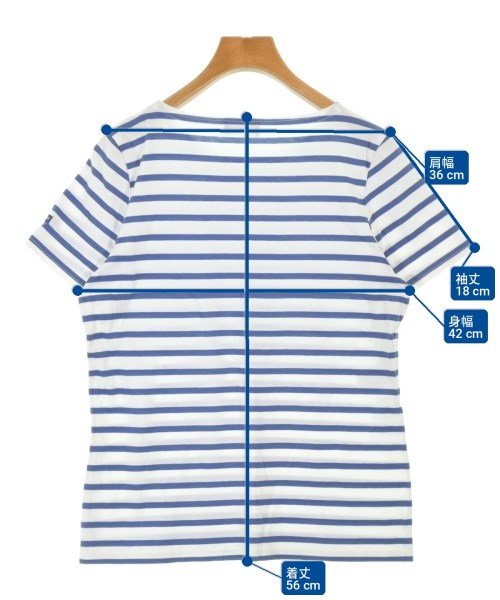 SAINT JAMES（セントジェームス）Tシャツ・カットソー 白 サイズ:1-38(XS位) レディース/2200704590342