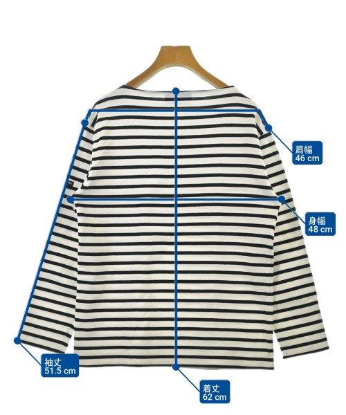 SAINT JAMES（セントジェームス）Tシャツ・カットソー 白 サイズ:3(SM位) レディース/2200699728256
