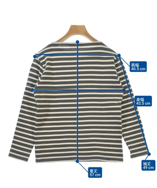 SAINT JAMES（セントジェームス）Tシャツ・カットソー 茶 サイズ:1(XS位) レディース/2200701081072