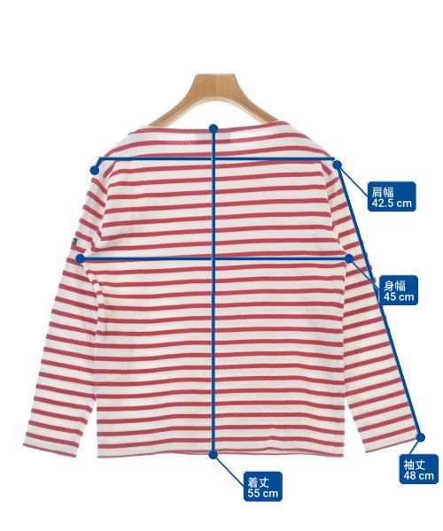 SAINT JAMES（セントジェームス）Tシャツ・カットソー 白 サイズ:1PGE(XS位) レディース/2200701081089