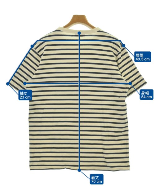 SAINT JAMES（セントジェームス）Tシャツ・カットソー 白 サイズ:L メンズ/2200700656141