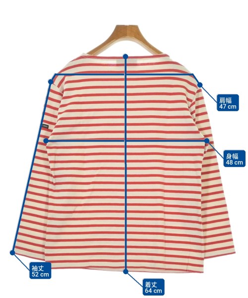 SAINT JAMES（セントジェームス）Tシャツ・カットソー 白 サイズ:M メンズ/2200707433066