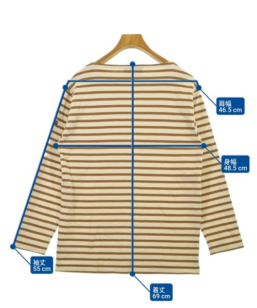 SAINT JAMES（セントジェームス）Tシャツ・カットソー 白 サイズ:M メンズ/2200704241459