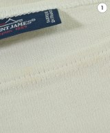 SAINT JAMES（セントジェームス）Tシャツ・カットソー 白 サイズ:XXS レディース/2200709382034