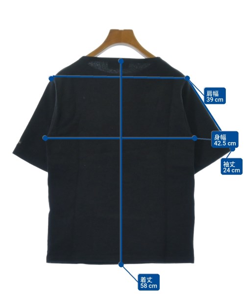 SAINT JAMES（セントジェームス）Tシャツ・カットソー 黒 サイズ:1-38(XS位) レディース/2200706199079