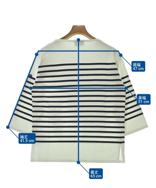 SAINT JAMES（セントジェームス）Tシャツ・カットソー 白 サイズ:5(ML位) メンズ/2200709396109