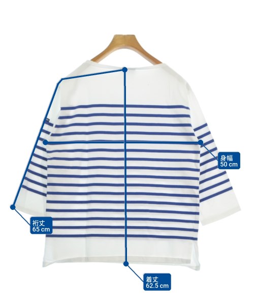 SAINT JAMES（セントジェームス）Tシャツ・カットソー 白 サイズ:5(ML位) メンズ/2200709396208