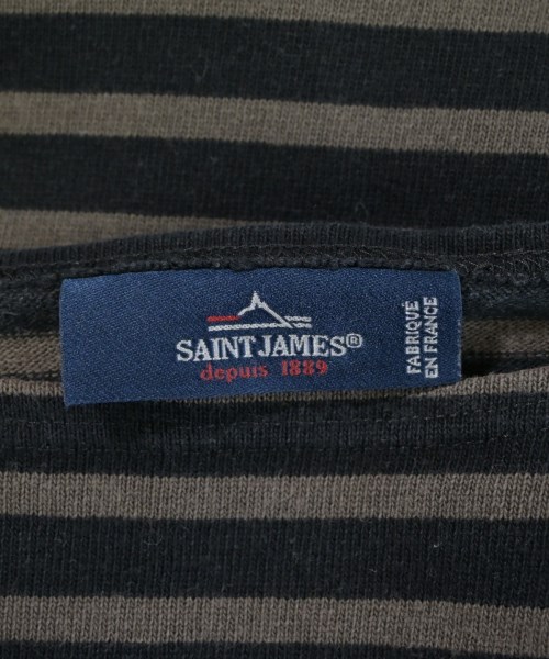 SAINT JAMES（セントジェームス）Tシャツ・カットソー 黒 サイズ:1(XS位) レディース/2200663656011