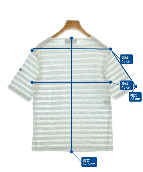 SAINT JAMES（セントジェームス）Tシャツ・カットソー グレー サイズ:1(XS位) レディース/2200669036046